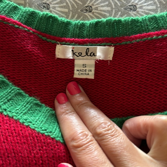 Ugly Christmas Sweater with Elf - Picture 3 of 7